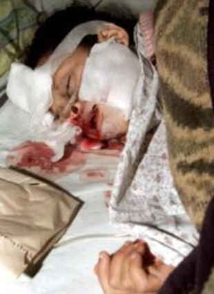 Israel Barbarism ""PICTURES" Gader_mekhemer_20041013