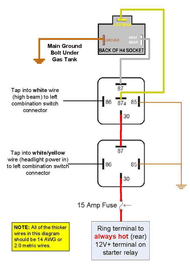 Alternate (better?) headlight relay configuration Hl.rel2