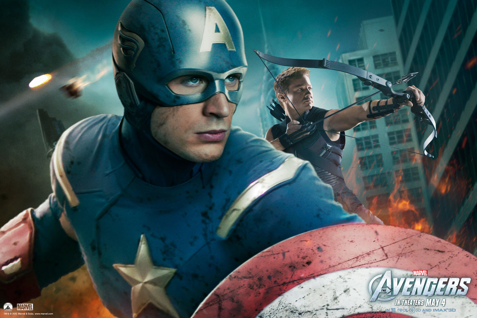 Hátterek innen-onnan - Page 10 Chris_Evans_in_The_Avengers_Wallpaper_11_1024