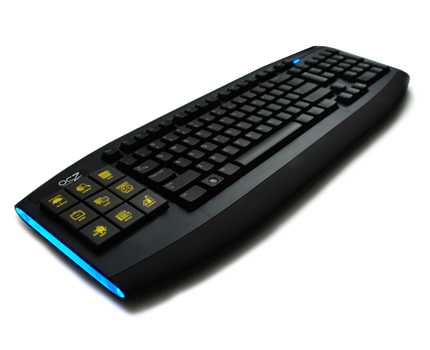 OCZ lana teclado com teclas de atalho OLED Sabre_main_b