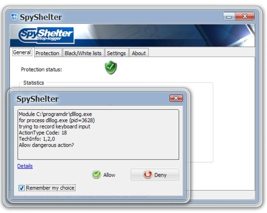 SpyShelter Personal Free 4.50 39698