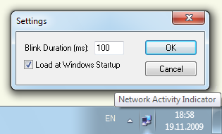 Network Activity Indicator for Windows 7 1.5 40224