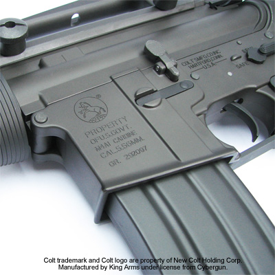 King Arms: Colt M4A1 Fixed Stock Ka-ag-19b