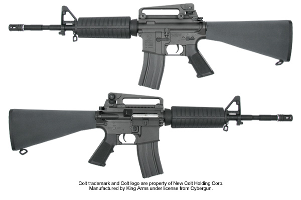 King Arms: Colt M4A1 Fixed Stock Ka-ag-28