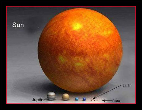 How to Make a Hu-man feel insignificant Sun1