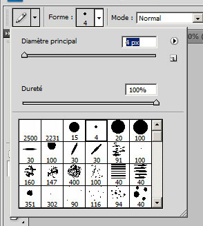 Tutoriel - Technique Photoshop - Contour de brush sur un tracé vectoriel Trace-crayon