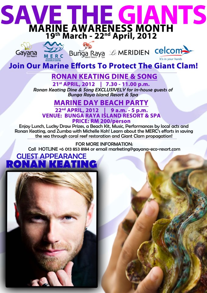 Ronan Keating @ Marine Awareness Month 21-22 April 2012 419903_10151379324435537_770365536_23040626_840069940_n