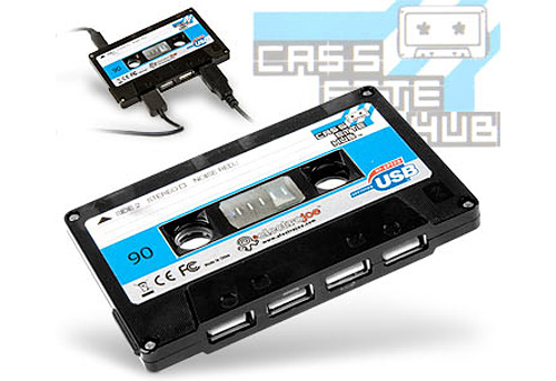 l'unnivers USB des idées pour vos cadeau de noel ! Cassette_hub