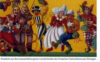 Mittelalter Feste & Traditionen Gesichtsfries_deutsches_fastnacht_museum_208