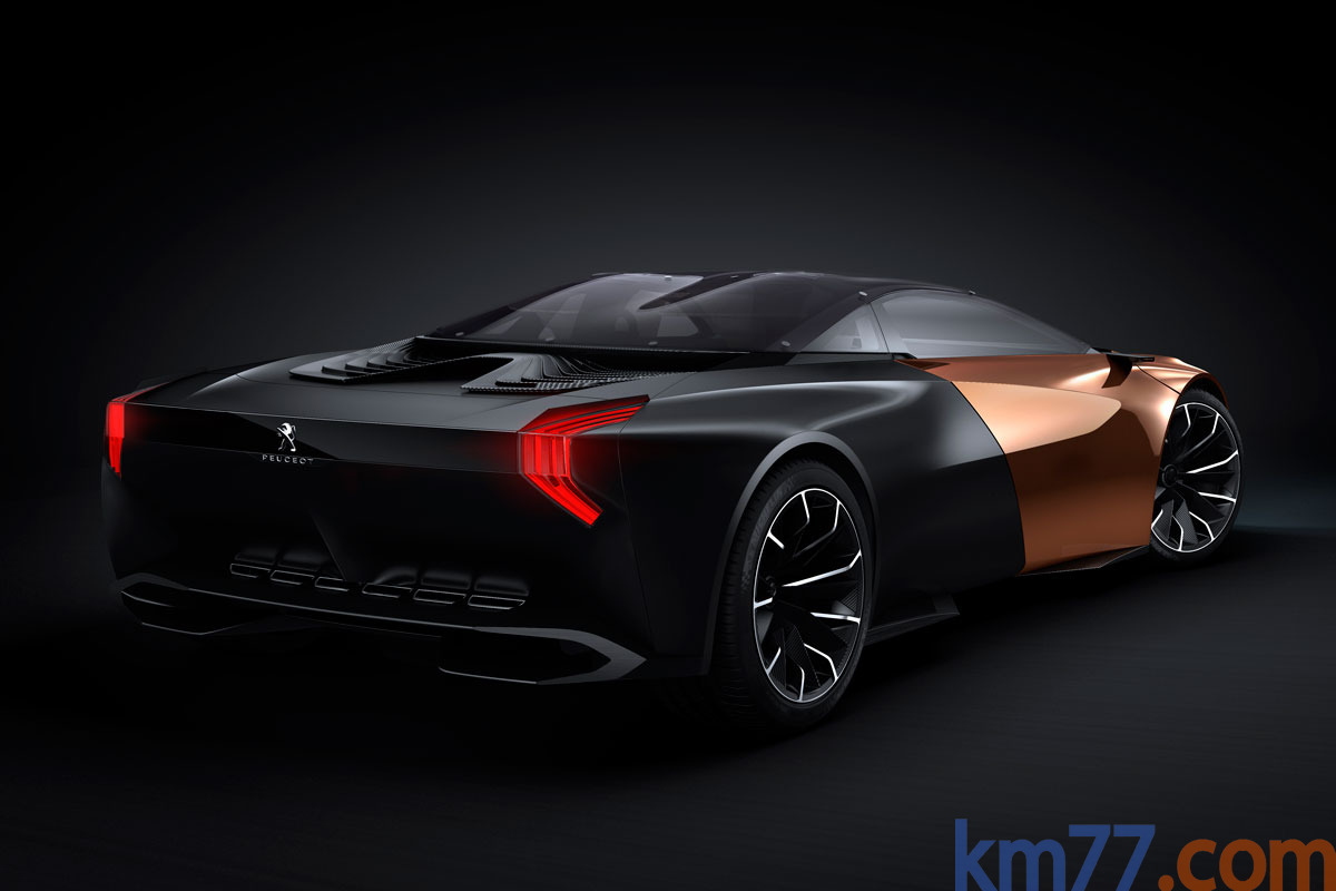 PEUGEOT ENTRA A LOS SUPERDEPORTIVOS: Peugeot Onyx Concept (híbrido) 5