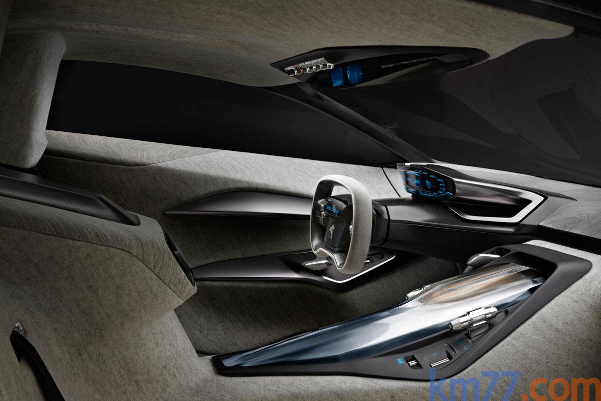 PEUGEOT ENTRA A LOS SUPERDEPORTIVOS: Peugeot Onyx Concept (híbrido) 5