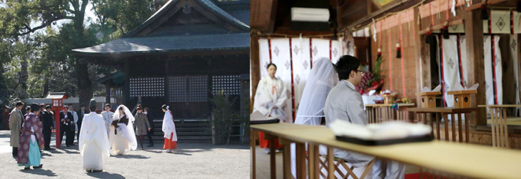 Pareja de otakus se casa en el famoso templo "Washinomiya" Otakus_wedding-730x251