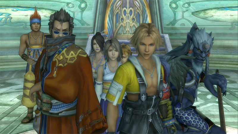 Se viene Final Fantasy X HD / X-2 HD para PS3 y Vita 007_full_party_800x450