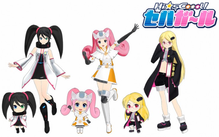 Hi☆sCoool! SeHa Girls - Anime com uma bela omenagem à Sega Hi-sCoool-SeHa-Girl-730x458