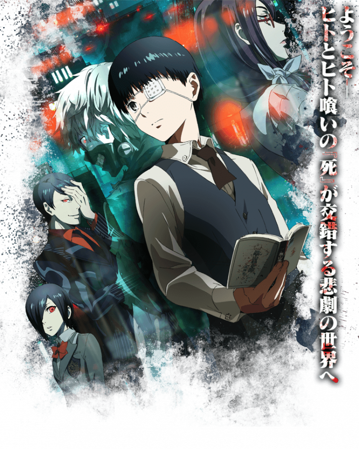 Se confirma la segunda temporada de  Tokyo Ghoul  en enero de 2015 Tokyo-Ghoul-730x914