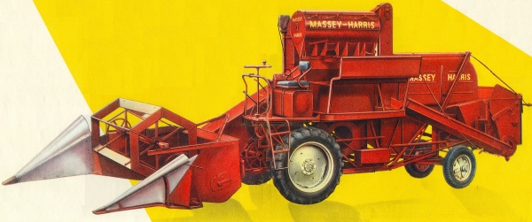 Massey-Ferguson : Moissonneuses Batteuses  410 - 510 - 207 - 507 ... 52MH780