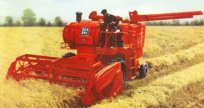 Massey-Ferguson : Moissonneuses Batteuses  410 - 510 - 207 - 507 ... 60MF400