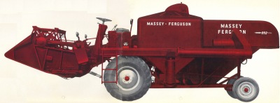 Massey-Ferguson : Moissonneuses Batteuses  410 - 510 - 207 - 507 ... 63MF892