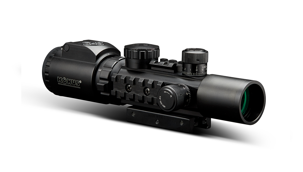 KonusPro AS-34 2-6x28 - Engraved Mil-Dot Dual Illuminated Scope 1488983291.0033_7170