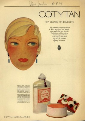 Kratka istorija kozmetike  Cotytan-1929