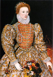 Kratka istorija kozmetike  Elizabeth-queen