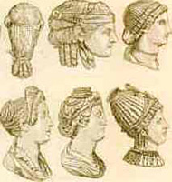 Kratka istorija kozmetike  Hairstyles-roman-women