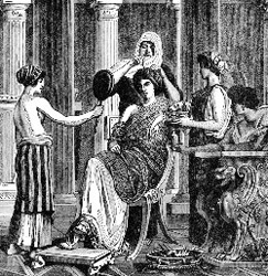 Kratka istorija kozmetike  Roman-makeup