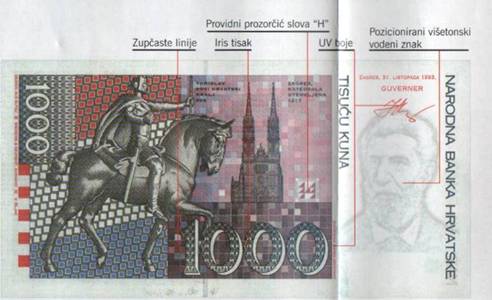 Kako raspoznati krivotvorinu novčanice od 1000 kuna  Image004