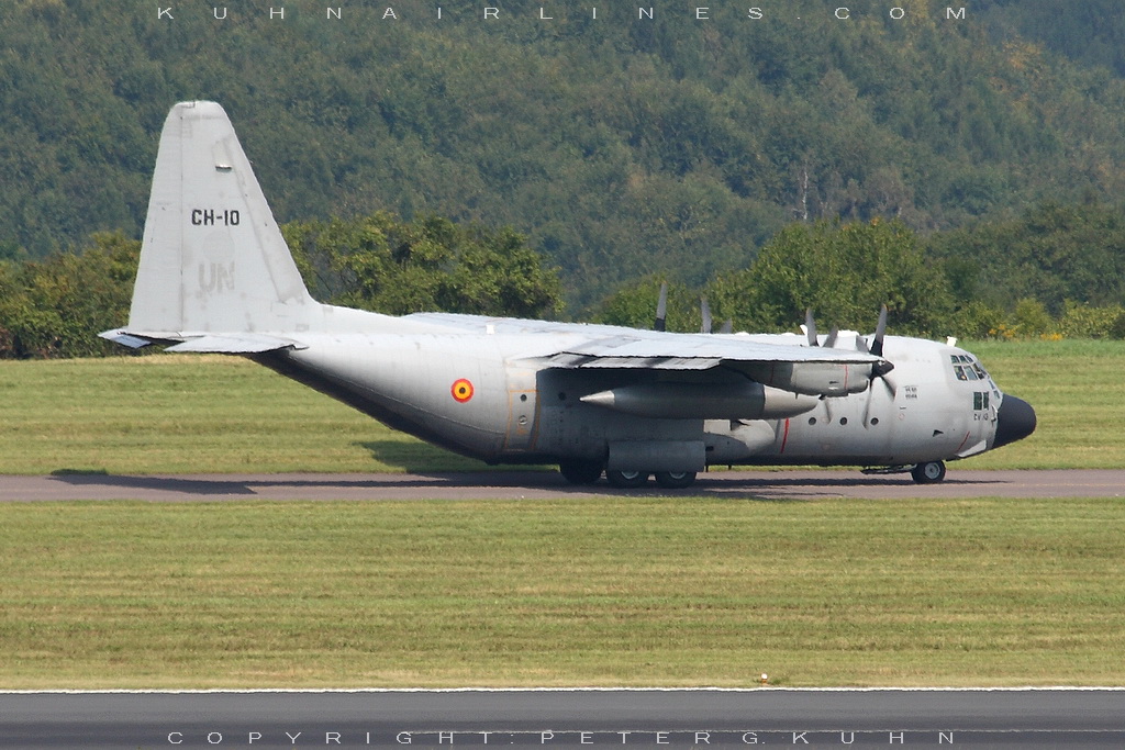 SCN - Nato Übung "Colibri" 24-08-2011 CH-10-C130-BelgAF-SCN-24-08-2011