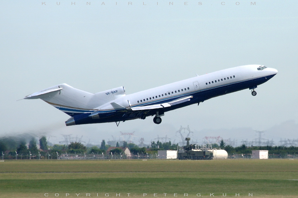 49.International Paris Air Show, Le Bourget am 26.06.2011 VP-BAP-B727-200-Privat-LBG-26-06-2011