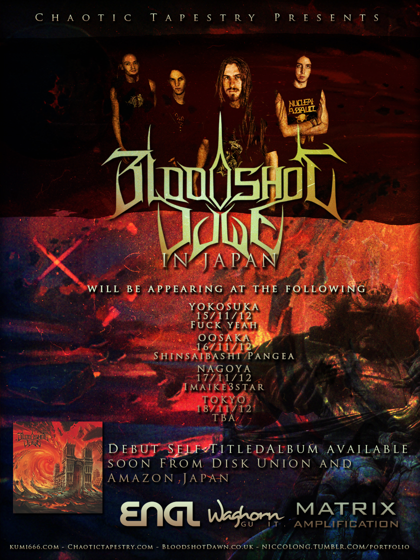 Bloodshot Dawn - Bloodshot Dawn CD 2012 Bloodshotjapan