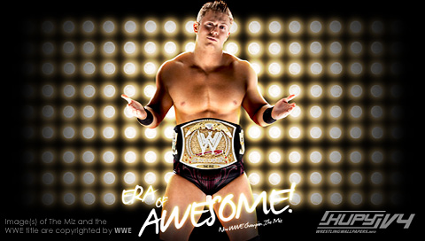 Wallpaper WWE & TNA - Page 17 Miz-wwe-champion-wallpaper-PSP