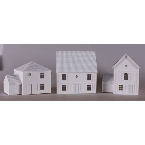 [la boutique du maquettiste] nouveautKits batiments N  Lot-de-3-maisons-1-160e