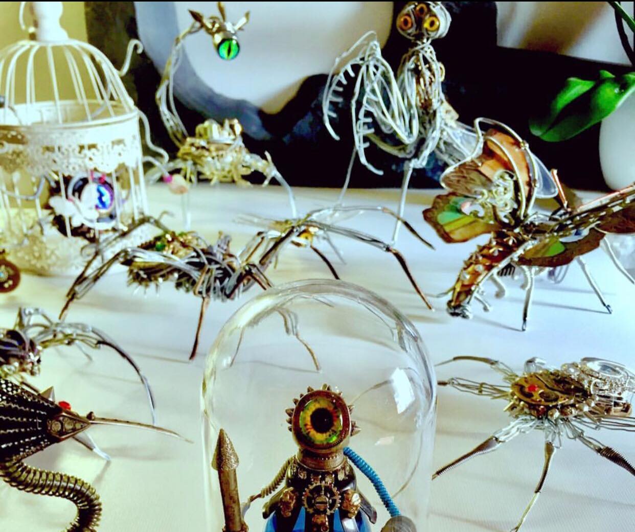 Des araignées et des insectes géants en bijoux de récup ! By laboiteverte.fr Insectes-araignees-manuel-soppelsa-15