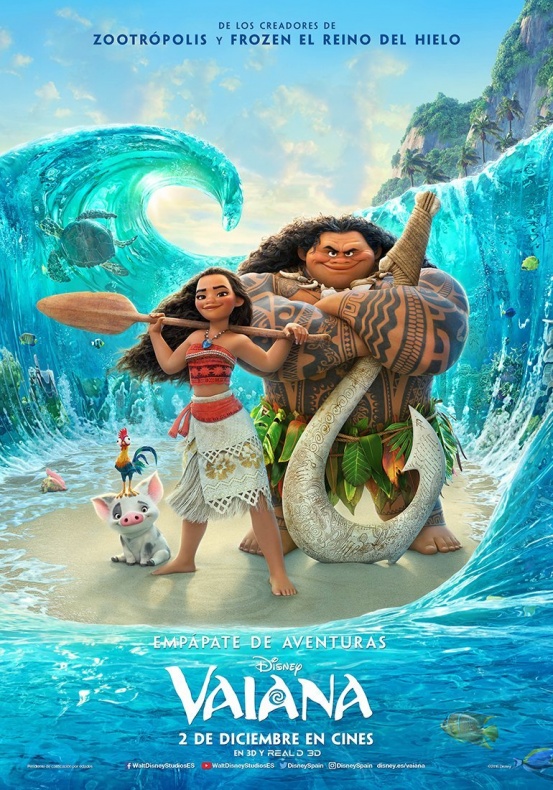 El tópic de las pelis de Animación - Página 3 Vaiana-cartel-1