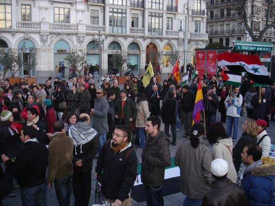 [Espaa] Manifestacin en Valladolid en apoyo al pueblo palestino DSC054922