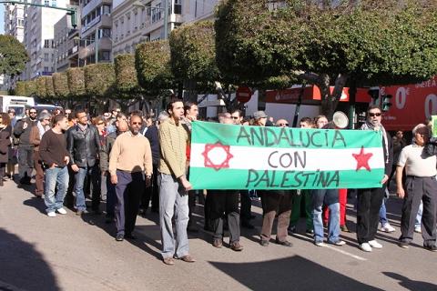 [Espaa] Crnica de la manifestacin solidaria con Palestina en Almera Palestina-3_087