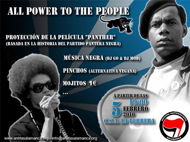 (Salamanca) Jornadas "All Power to the People" Allpowertothepeople