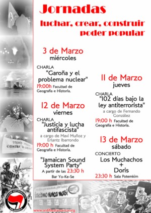 Jornadas de Marzo de Acción Antifascista Salamanca Carteljornadas1600x1200