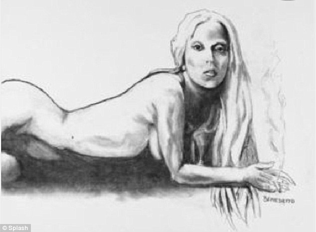 Del në ankand portreti lakuriq i Lady Gagës Gaga-naked