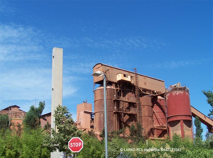 MARSEILLE CONSOLAT SURCLASSE L'INDUSTRIELLE GARDANNE Alcan-gardanne