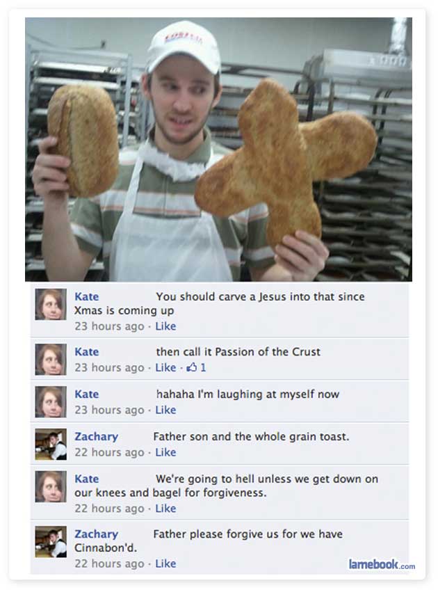 Horrible Facebook Posts... - Page 12 Jesus-crust