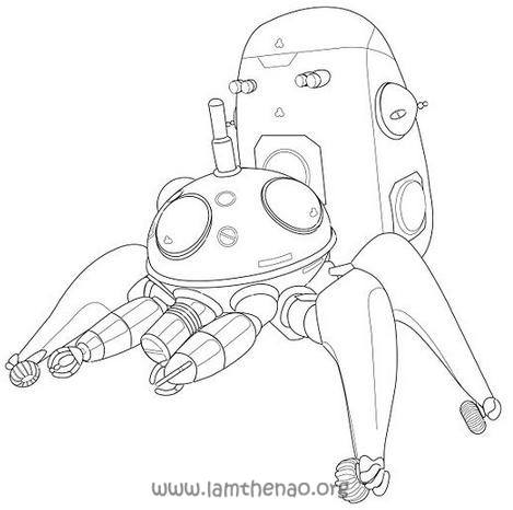 [TUT VẼ] Hướng dẫn vẽ hình Robot phong cách Manga Nhật Bản Shot_131120_145758
