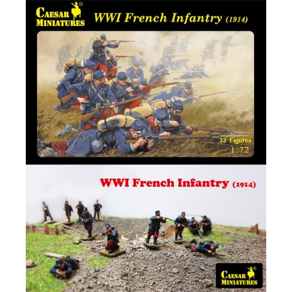 Nouveautés Caesar Caesar-34-infanterie-francaise-1914