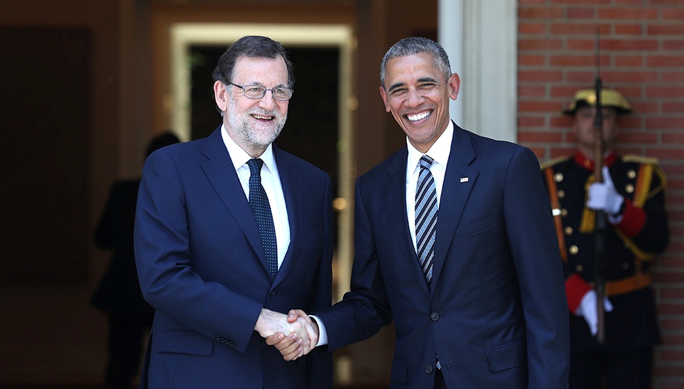 ¿Cuánto mide Mariano Rajoy? - Altura - Real height Rajoy-y-Barack-Obama-en-Madrid