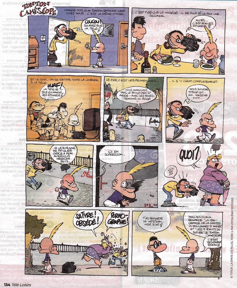 [WEEK-END] - TITEUF : Planches tirées de Télé Loisirs Titeuf_0013