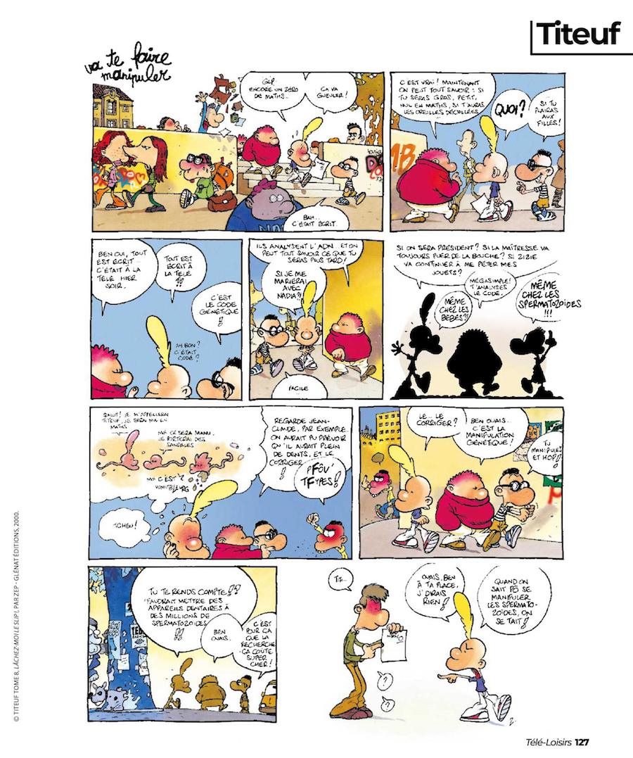 [WEEK-END] - TITEUF : Planches tirées de Télé Loisirs - Page 20 Titeuf_1980