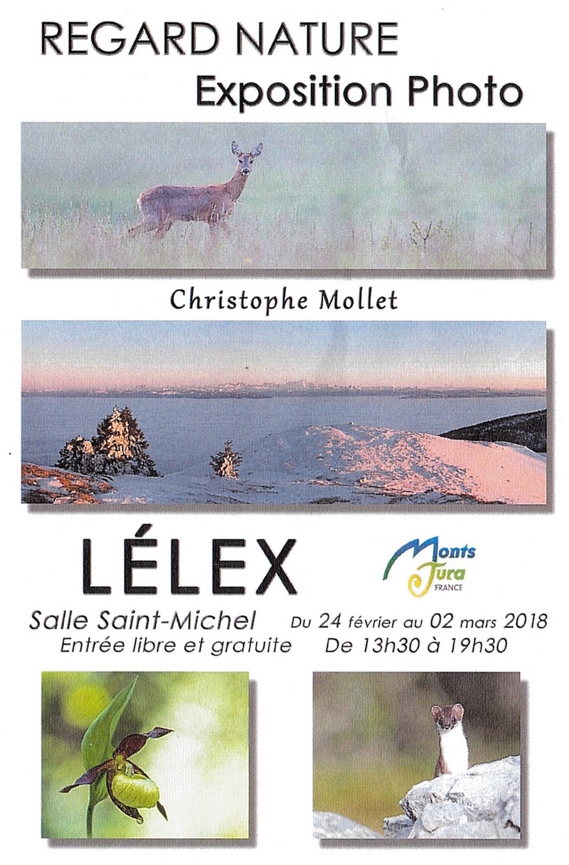 Du 24-02-2018 au 02-03-2018 : Expo Photos REGARD NATURE - Lélex (01) 2018-02-24_03-02_regard_nature