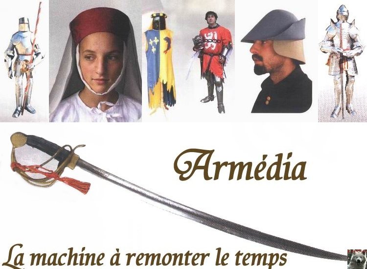 Armédia - La Machine à remonter le temps -Morez- 17/06/2008 Logo