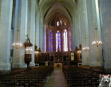 002 - St Claude (39) La cathédrale des Trois Apôtres (St Pierre, St Paul, St André) 0013